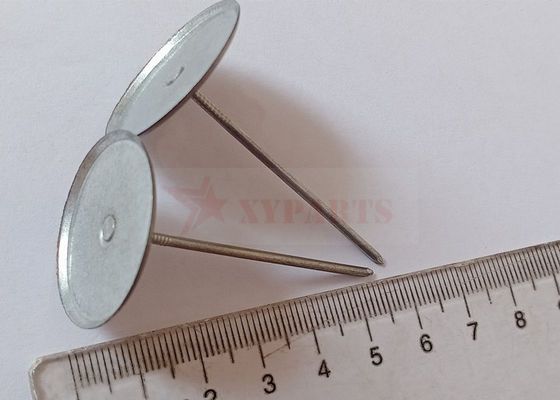 M1.8x50 گالوانیزه فولاد لوله های هوایی عایق بندی پین های تثبیت عایق بندی به سطح فولاد