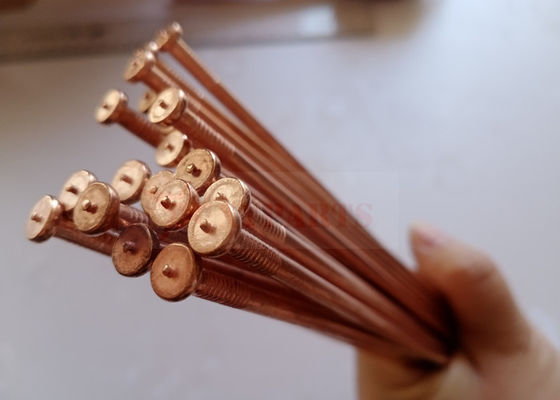 فولاد کم کربن 4 میلی متر سی دی ویلد پین های مس پوشش داده شده برای ورق فلز