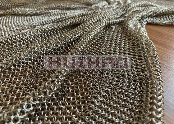 پرده 7mm و 12mm از فولاد ضد زنگ برای تزئینات فضایی