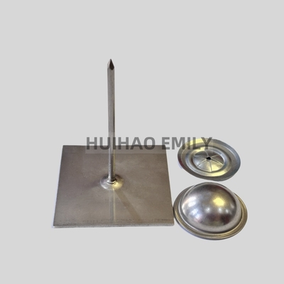 گالوانیزه فولاد خود چسبنده عایق آویزان پن برای تثبیت لایه پشم سنگی