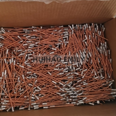 پین‌های جوش دوتایی فلزی عایق‌بندی کشتی‌سازی 3mmx65mm با پایه آلومینیومی