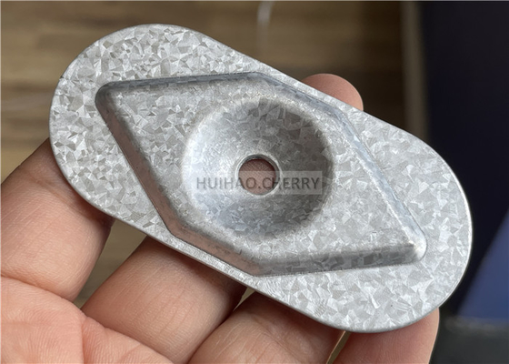 بست سقف فلزی درزدار فولادی گالوالوم 82x40mm