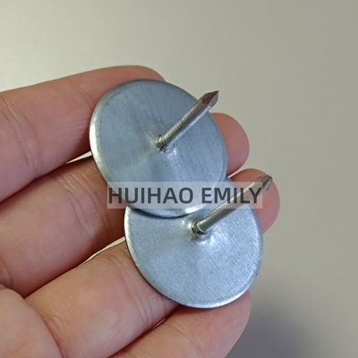 پین های عایق بندی سر فنجانی فولادی گالوانیزه جوش داده شده به ورق فلزی مجرای کار