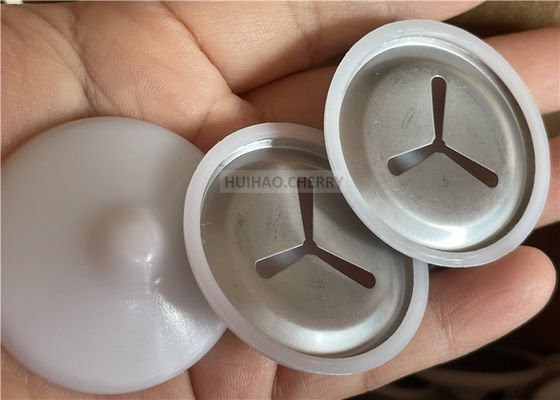 304 Grade Stainless Steel Sound Insulation Clips With White Polycaps 38mm Mounted On CD Weld Pins