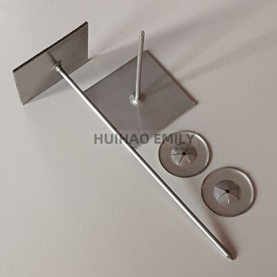 Stainless Steel Self Adhesive Insulation Hanger Pin Nails In DuctWork