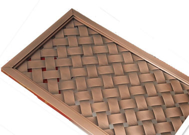 معماری خارج از طراحی کنسرت تخت فلزی پارچه ای با مس مسطح