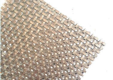 سوراخ سوراخ Crimped بافته شده معماری شبکه مش برای بخش داخلی