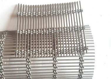 4M Width از جنس استنلس استیل ضد زنگ انعطاف پذیر توری برای دیوارهای پارچه فروشی