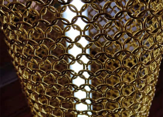 حلقه فولادی ضد زنگ Chainmail حلقه 2.5 میلی متر کویل پارچه ای برای آباژور