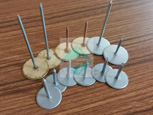 جوش پتو عایق حرارتی ثابت جوش داده شده اختصاص داده شده کاغذ کرافت سر گرد ناخن جوش عایق حرارتی