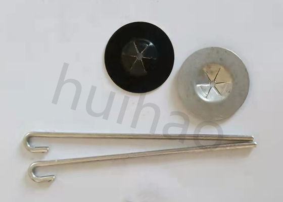 گیره پنل خورشیدی پین 95 میلی متری آلومینیومی J Hook محافظ پرنده با واشر خود قفل