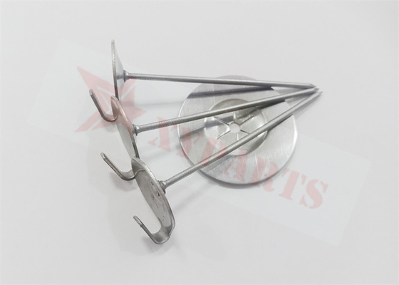 لنگرهای بنددار فولادی ضد زنگ 4-1/2 اینچ 14 با واشرهای خود قفل شونده