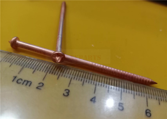 پین‌های جوشی گل میخ 3mm x 65mm عایق فولادی ملایم با واشرهای خود قفل 38 میلی‌متری
