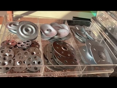 صفحه های فولادی و فانکشن هایی که برای اتصال غشای TPO EPDM از طریق عایق به سقف استفاده می شوند