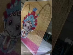 پرده زنجیره ای که همچنین به آن پرده زنجیره ای آلومینیومی نیز گفته می شود