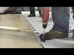 صفحه های خیاطی TPO برای نصب آسان سقف های تک لایه TPO استفاده می شود