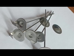 لنگرهای پیوندی از فولاد ضد زنگ و گالوانیزه که برای ساخت پتو ایزولیشن قابل برداشتن استفاده می شوند