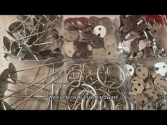 لوازم جانبی مورد استفاده برای حفظ عایق در محل در طول فرآیند ساخت پتو قابل جدا کردن